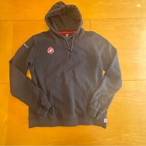 Castillo women’s XL black cozy hooded sweatshirt hoodie